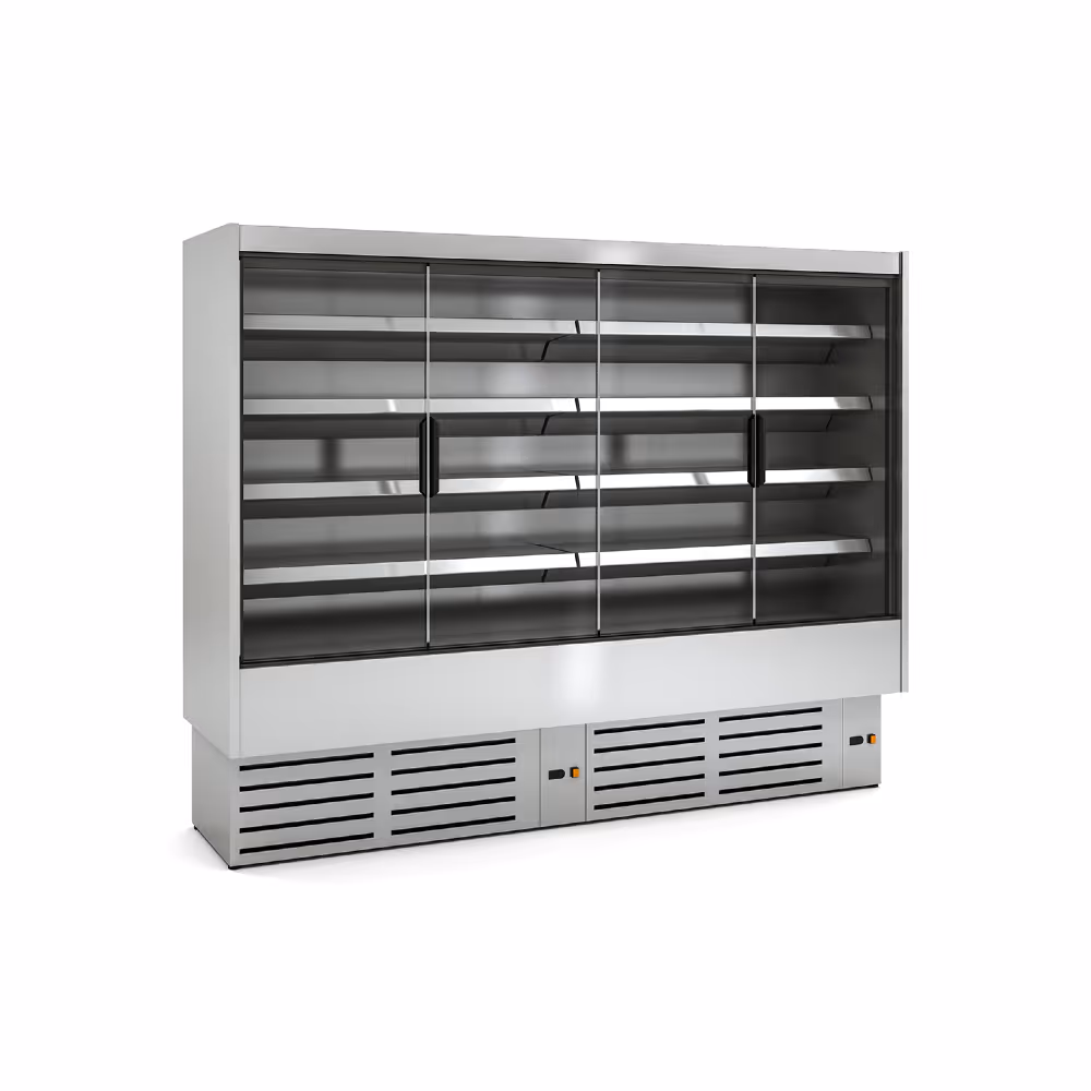 Coreco CDG1-M Refrigerated Multideck Display Self Service with Glass Doors