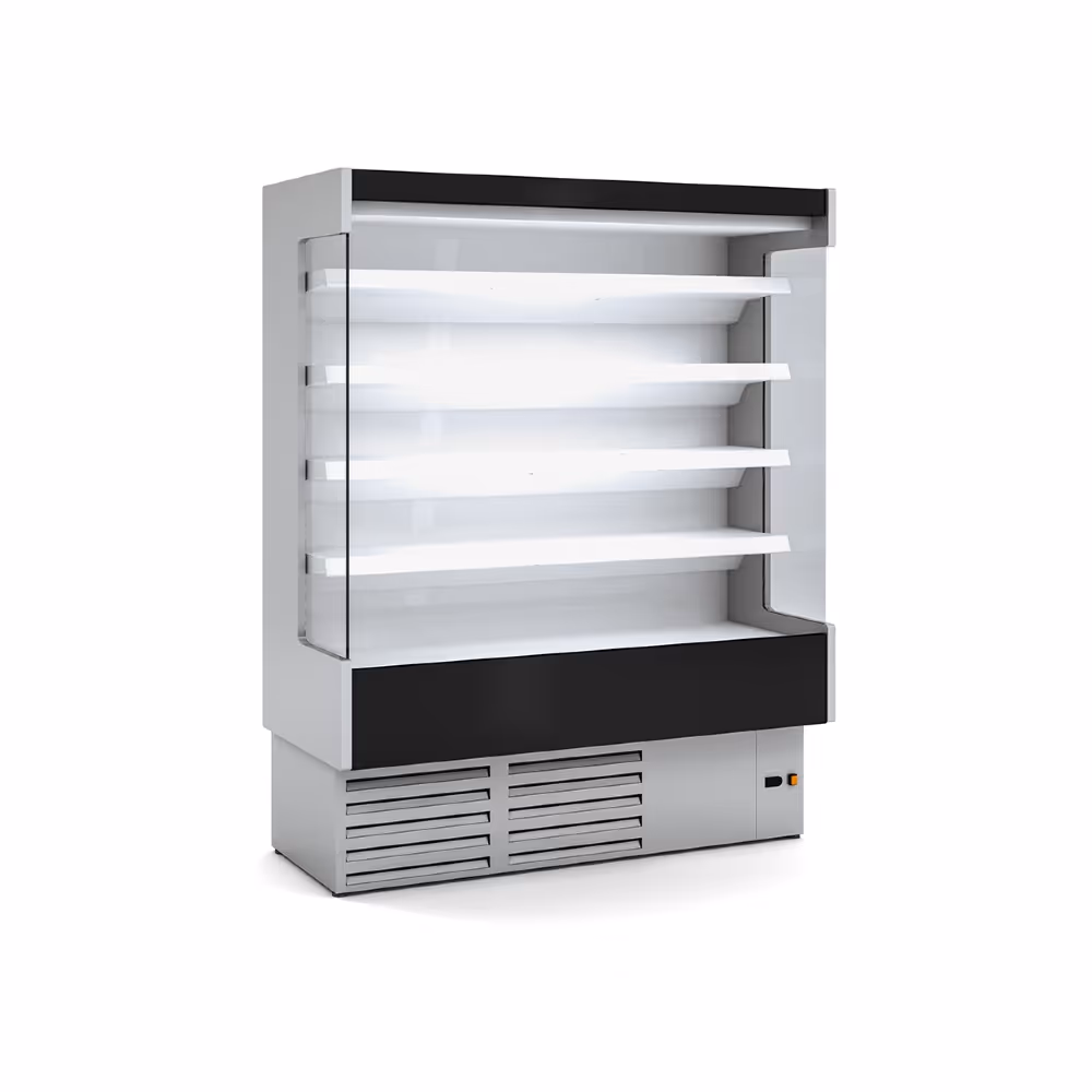 Coreco CDS1-M Refrigerated Multideck Display Self Service Open Fronted with Night Blind