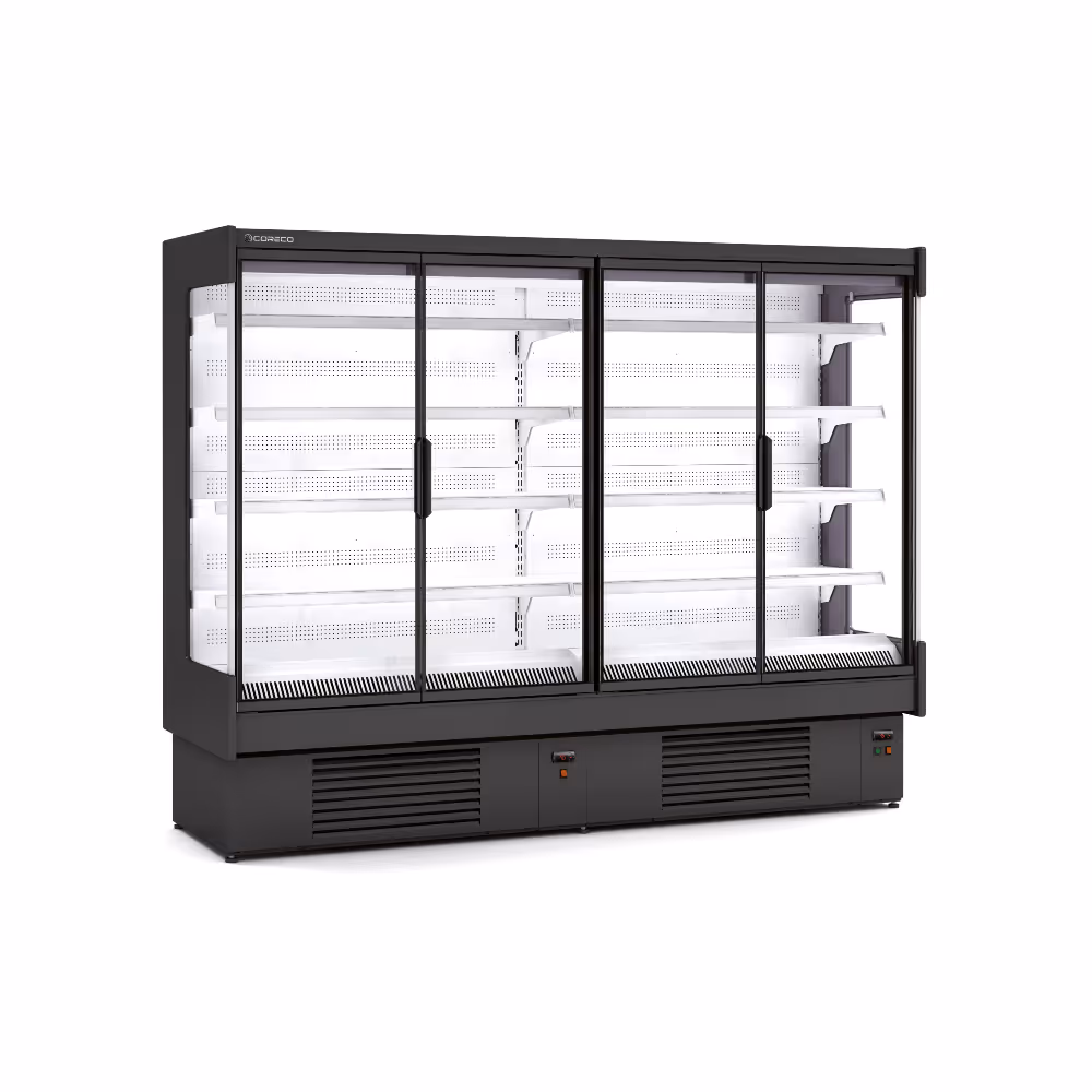Coreco CDG3-M Refrigerated Multideck Display Self Service with Glass Doors