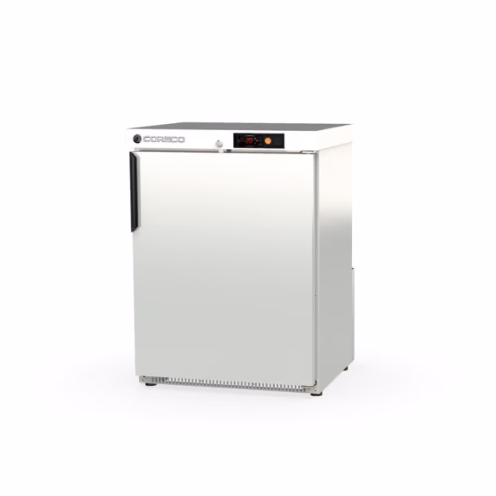 Coreco NRH-LI Refrigerated Back Bar Cooler Stainless Steel with Hinged Solid Doors