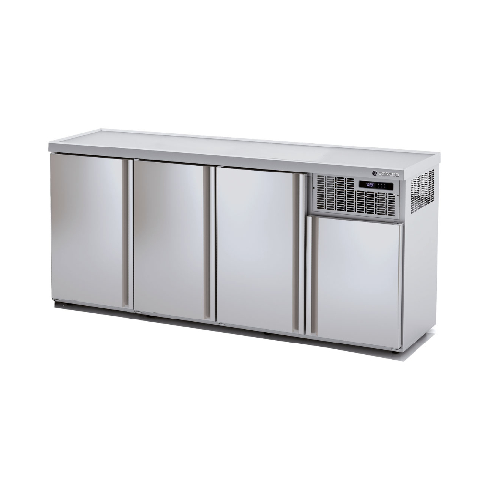 Coreco BV Keg Cooler Open Rear Side with Solid Doors