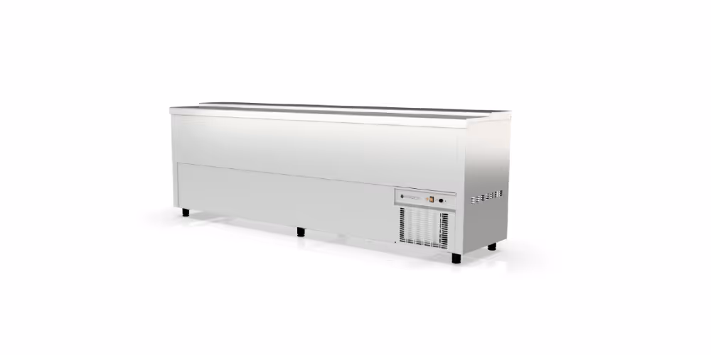 Coreco BE-I Chest Bottle Cooler Stainless Steel Exterior and Interior (High Capacity)