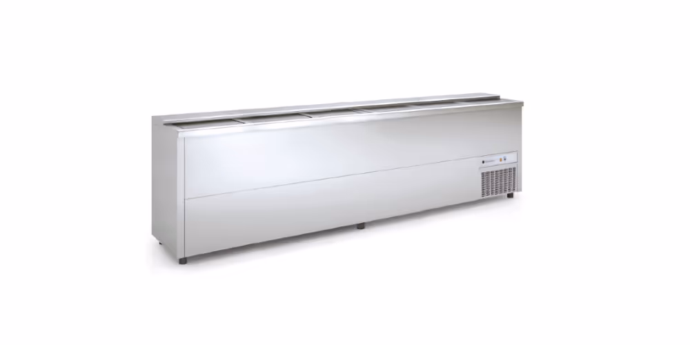 Coreco BE-I Chest Bottle Cooler Stainless Steel Exterior and Interior (High Capacity)