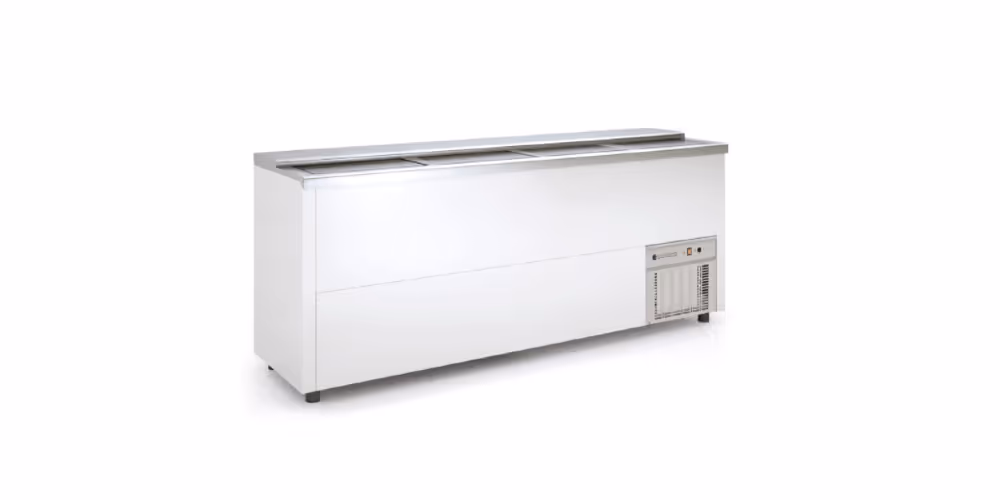 Coreco BE-EA Chest Bottle Cooler Plasticised Exterior with Galvanised Steel Interior (High Capacity)