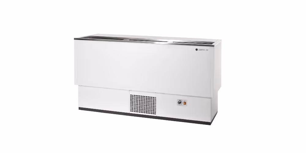 Coreco BEG-EA Chest Bottle Cooler Stainless Steel Exterior with Galvanised Interior