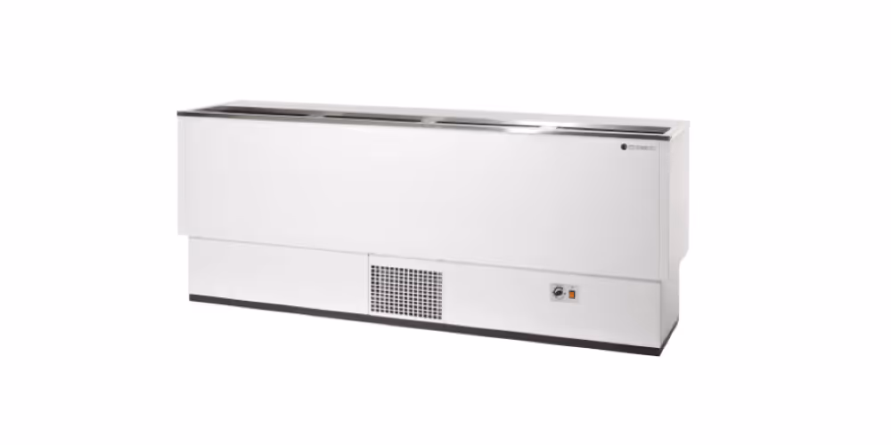 Coreco BEG-EA Chest Bottle Cooler Stainless Steel Exterior with Galvanised Interior
