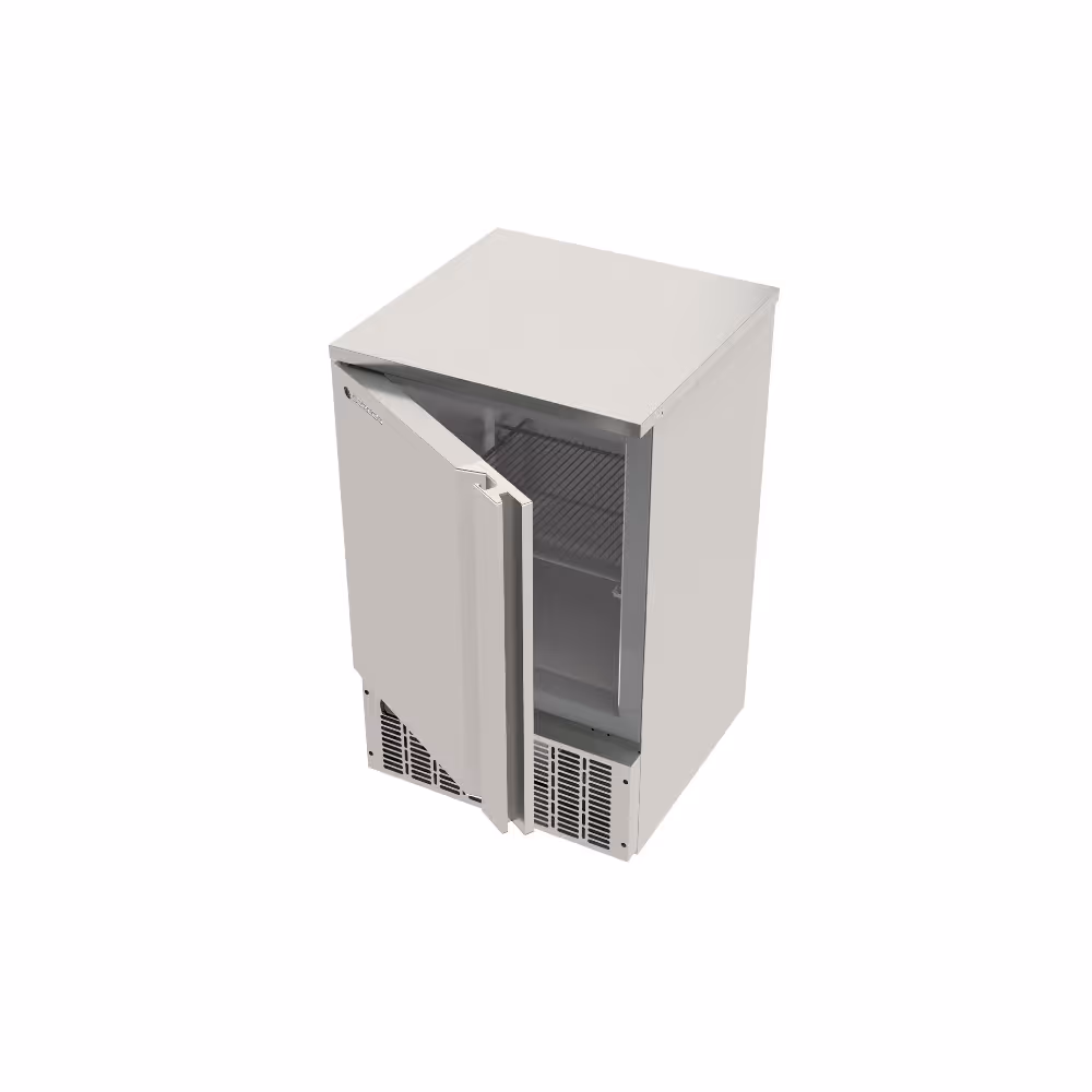 Coreco EC-85 Glass Froster Countertop with Solid Door