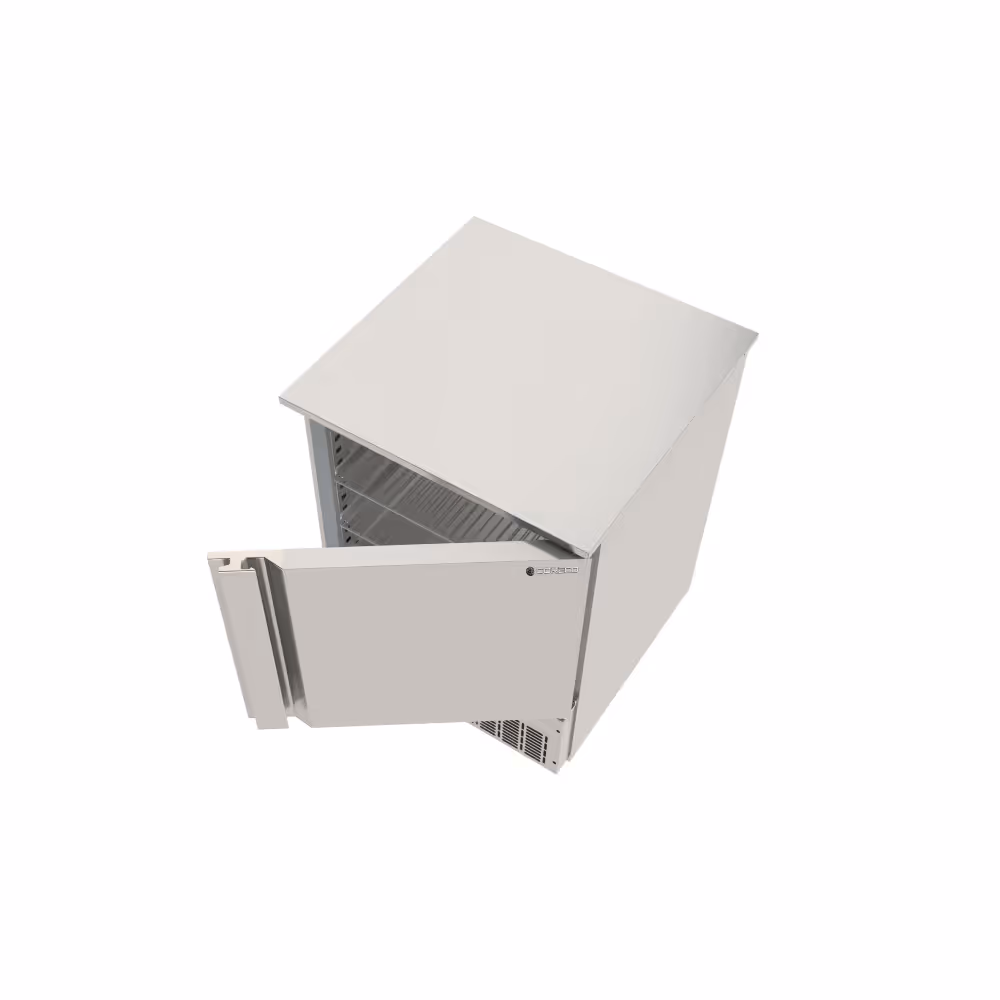 Coreco EC-85 Glass Froster Countertop with Solid Door