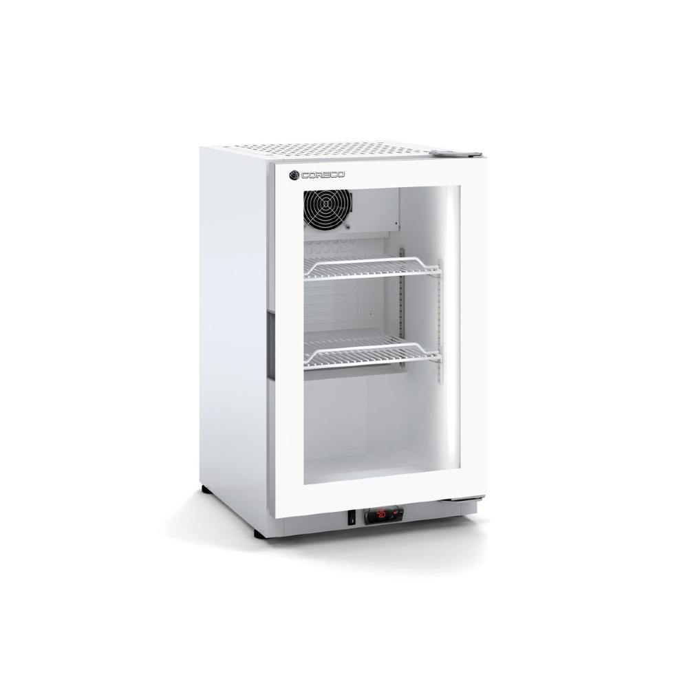 Coreco EC-400 Refrigerated Countertop Merchandiser with Glass Door