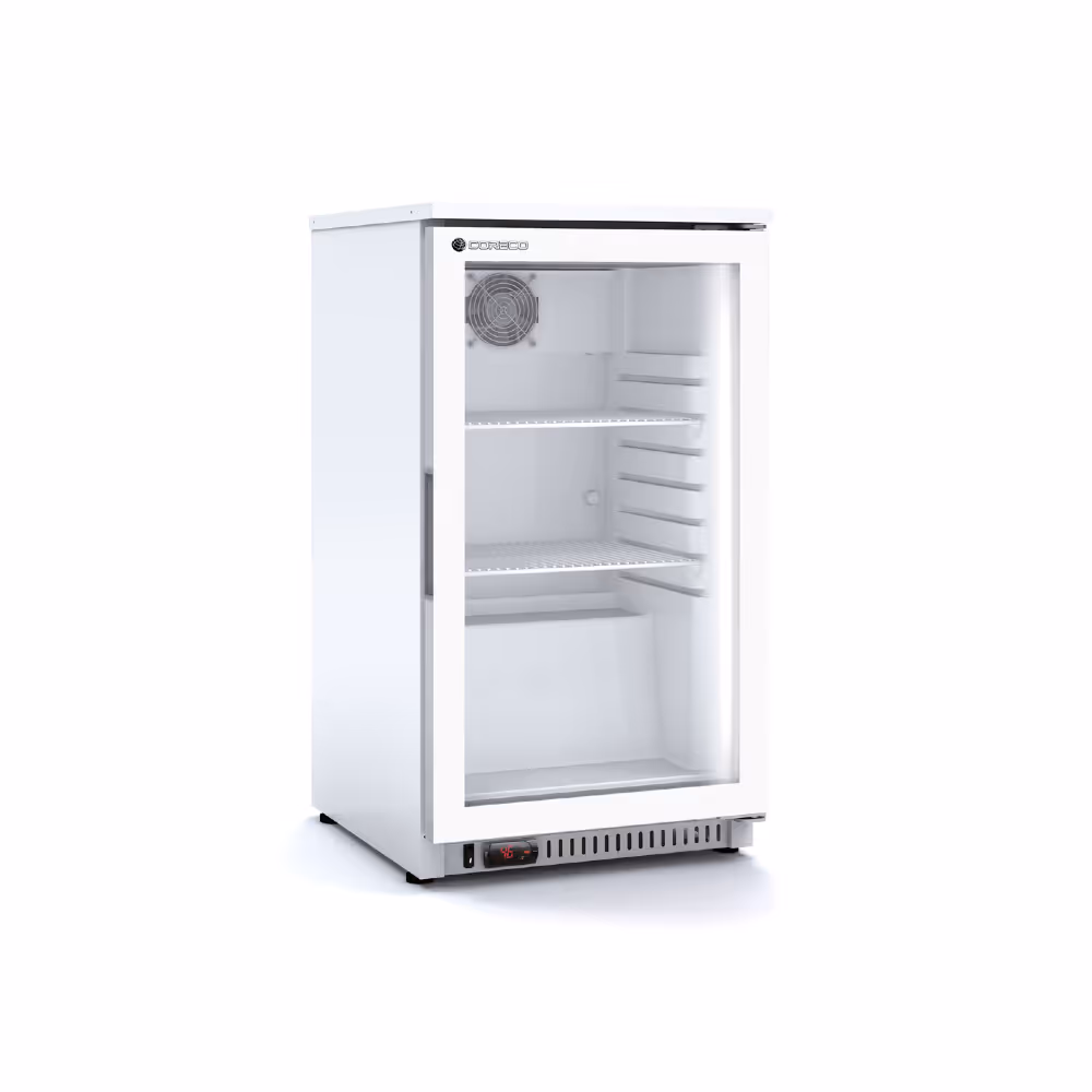 Coreco EC-520 Refrigerated Countertop Merchandiser with Glass Door