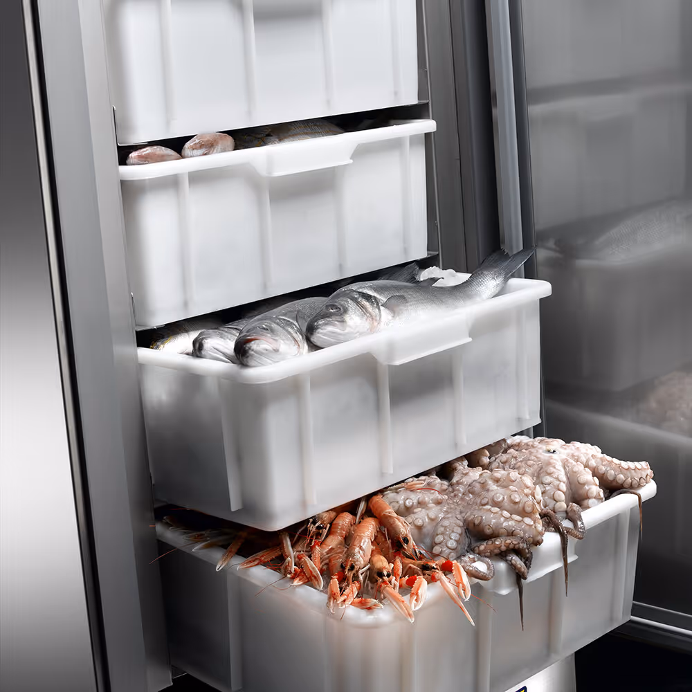Everlasting FISH Fridge Upright Solid Door