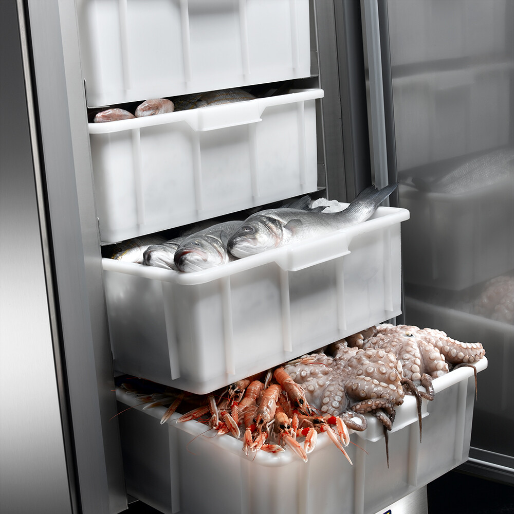 Everlasting FISH Fridge Upright Solid Door