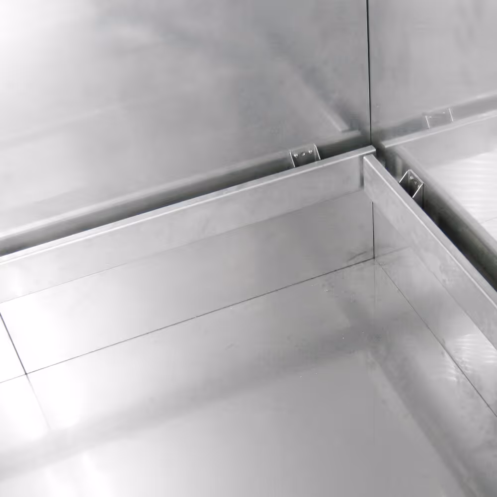 Everlasting ROLL-IN Fridge Upright Double Solid Door