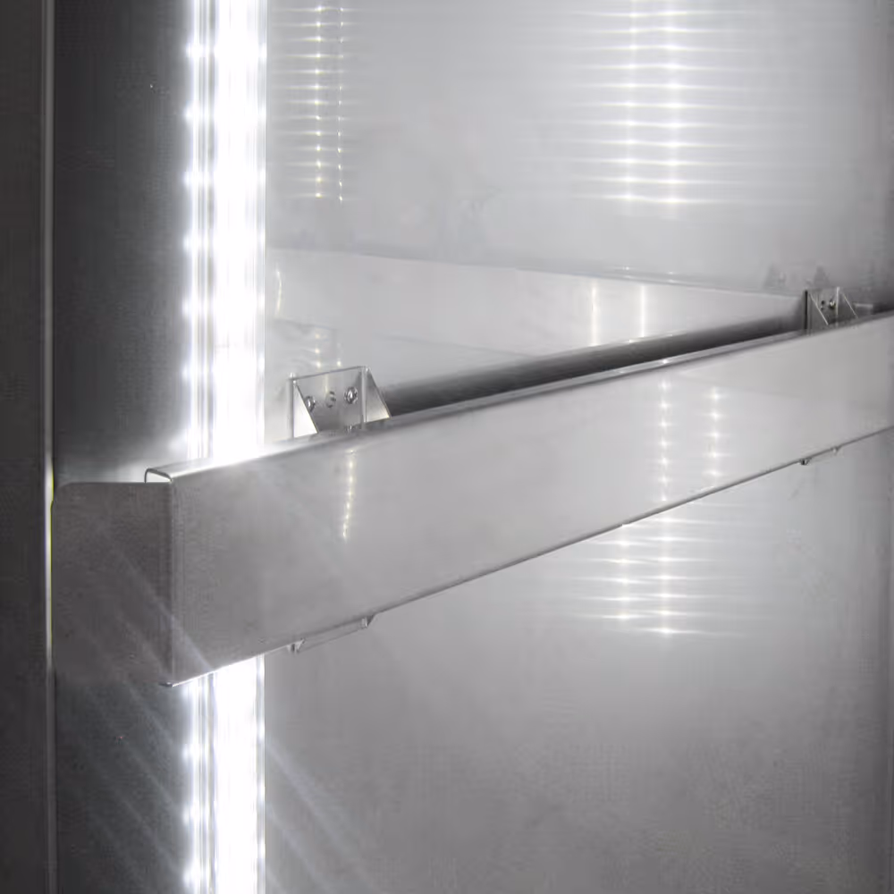 Everlasting ROLL-THROUGH Fridge Upright Solid 2 Door