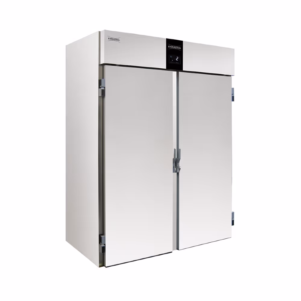 Everlasting ROLL-IN Fridge Upright Double Solid Door