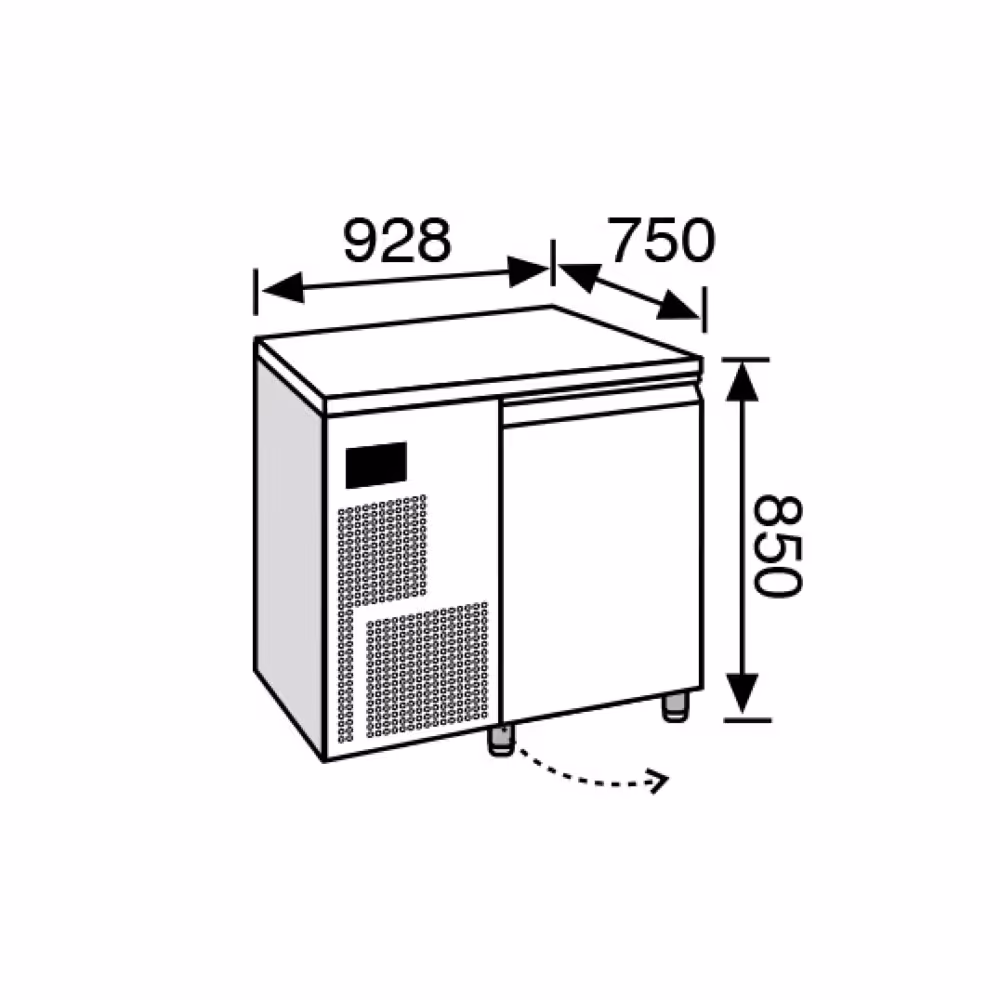 Everlasting Retarder Prover Under Counter Single Door (Humidity)