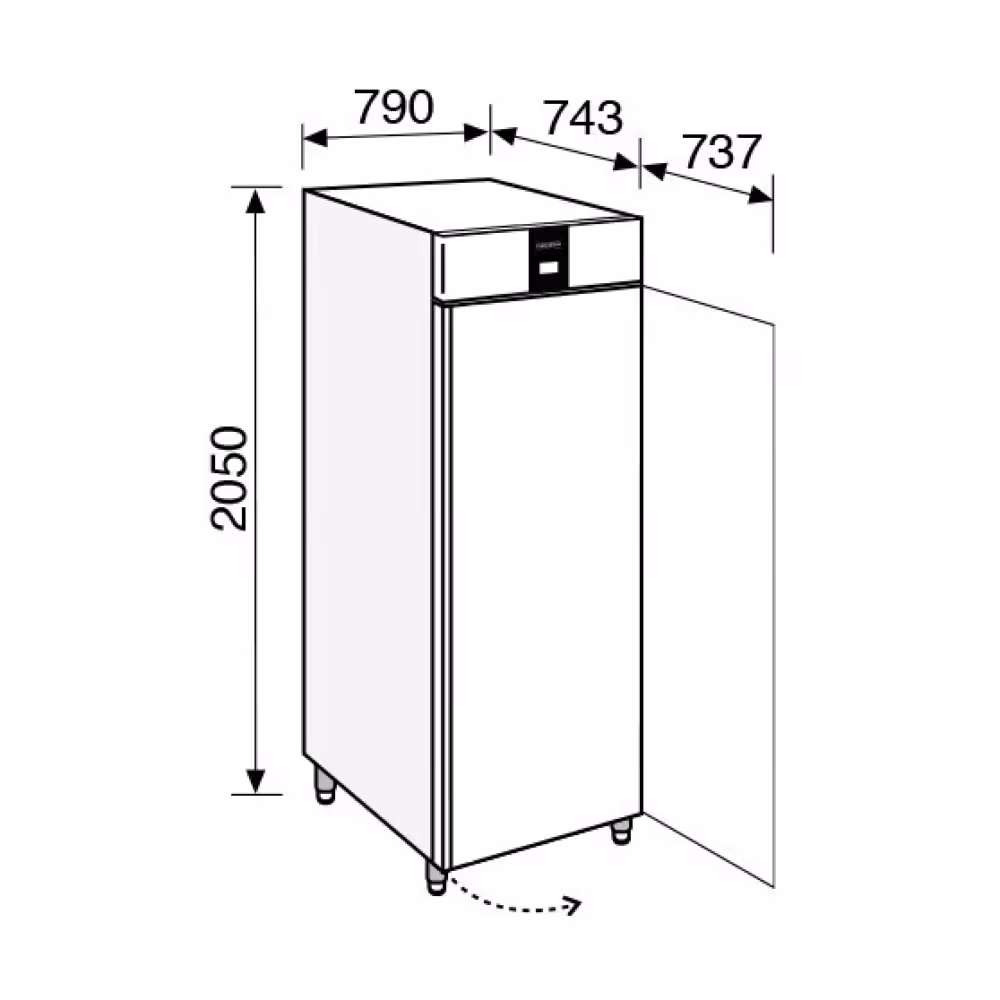 Everlasting MULTI-FUNCTION Upright Solid Door 20 Tray