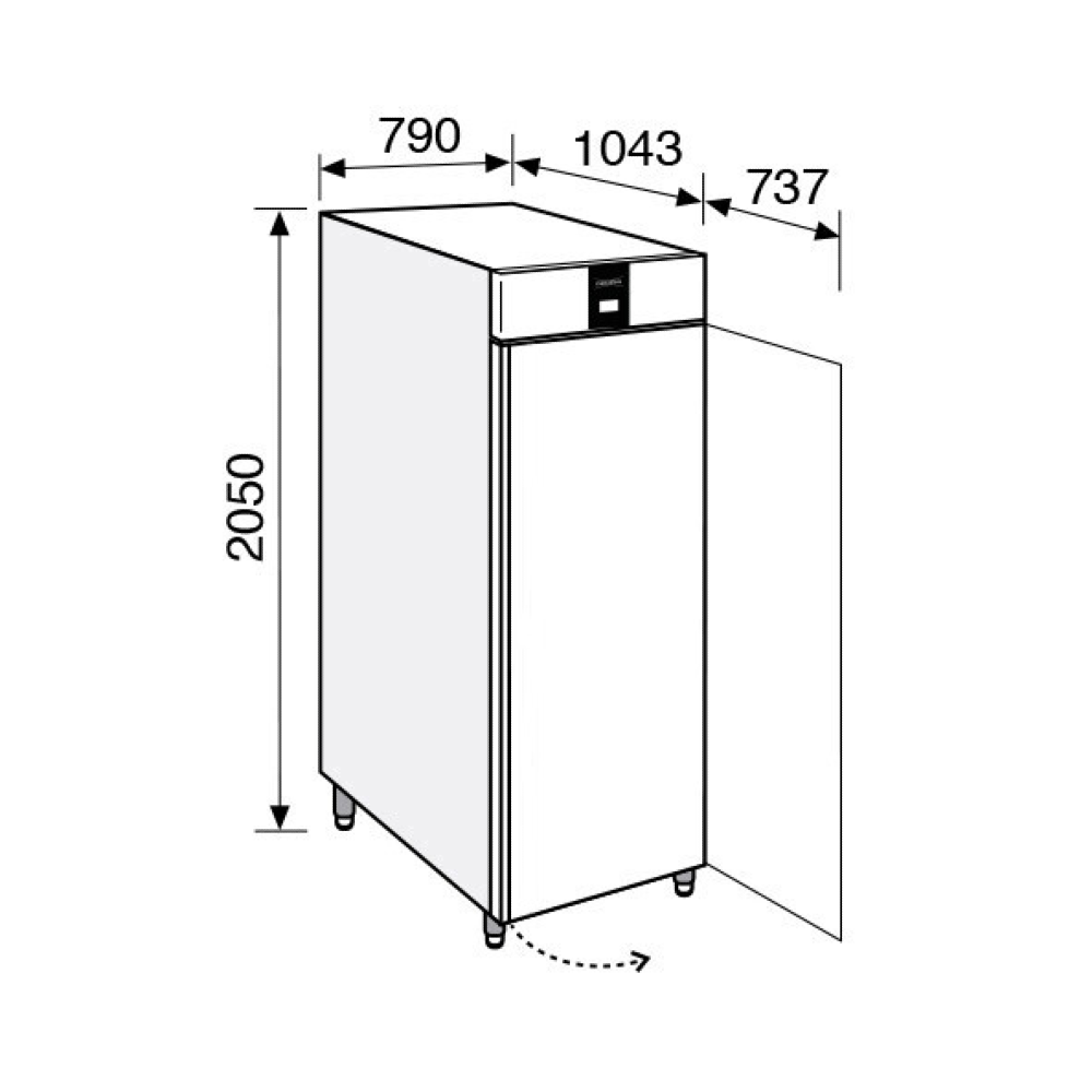 Everlasting MULTI-FUNCTION Upright Solid Door 40 Tray