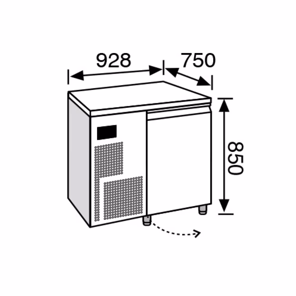 Everlasting Retarder Prover Under Counter Single Door