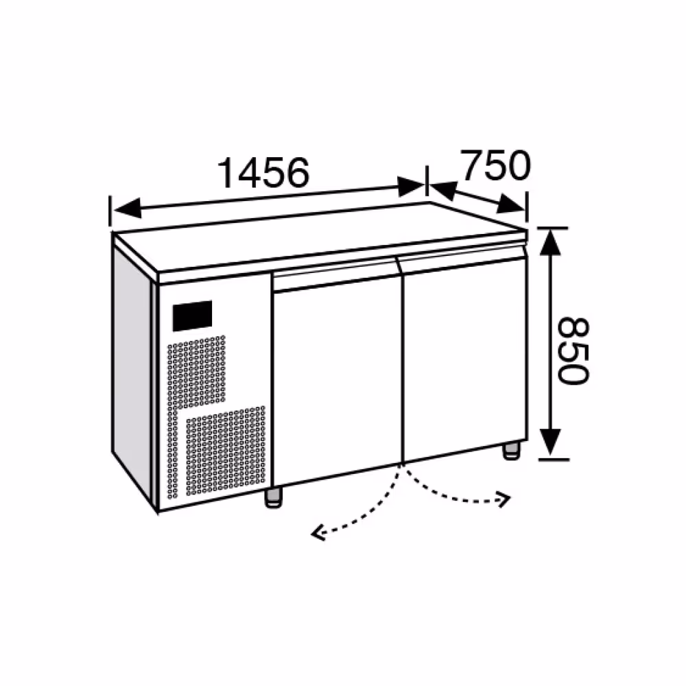Everlasting Retarder Prover Under Counter 2 Door