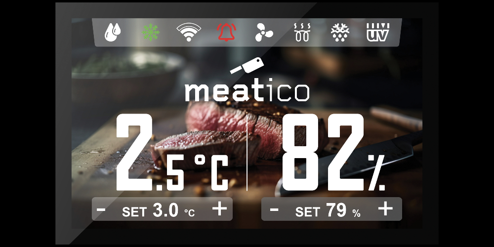 Everlasting Meatico Meat 3500 Dry Aging Room with floor Height 2560