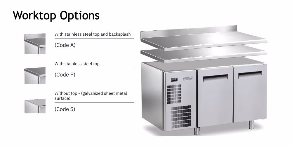 Everlasting BASIC GN1/1 Freezer Under Counter Single Door  