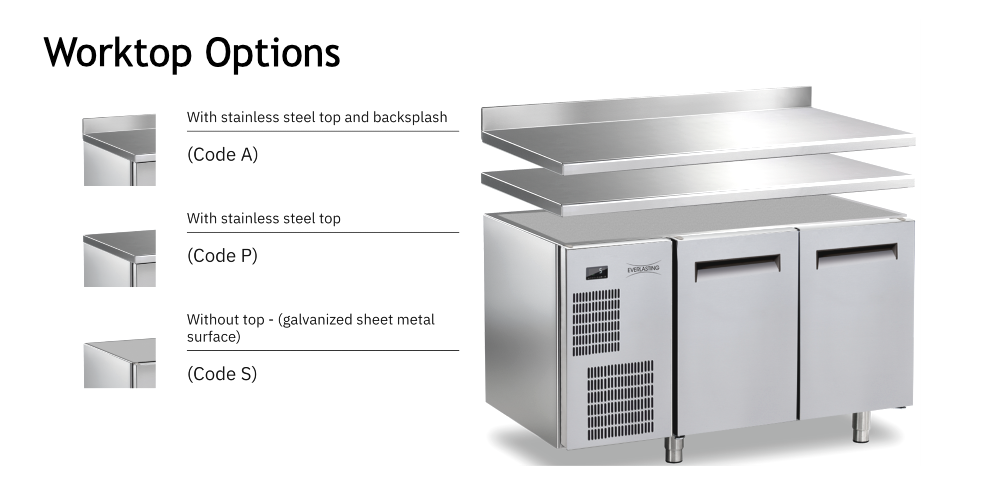 Everlasting BASIC GN1/1 Freezer Under Counter Single Door  