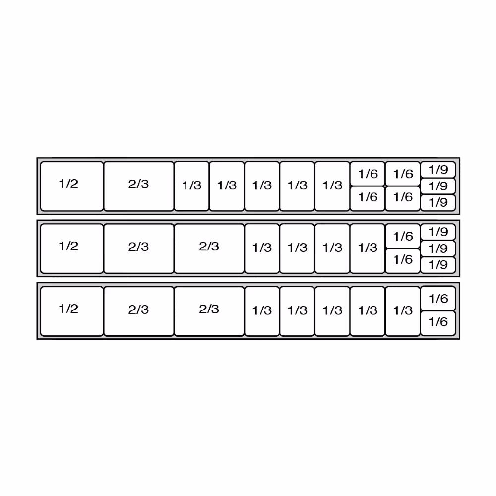 Everlasting PIZZA Professional Preparation Counter 2 Door 7 Draw