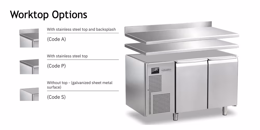 Everlasting PROFESSIONAL Fridge 70-85 Under Counter Single Door