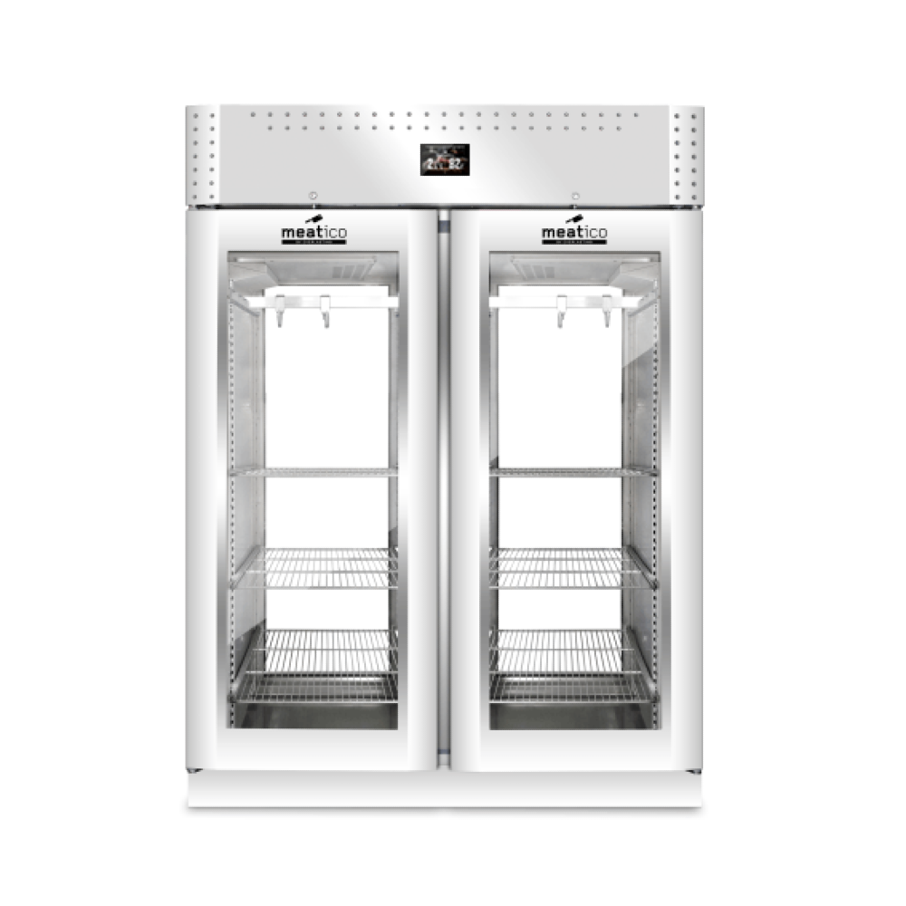 Everlasting Meatico Meat Panorama 1500 VIP Meat Dry Aging Fridge Cabinet Double Glass Door 