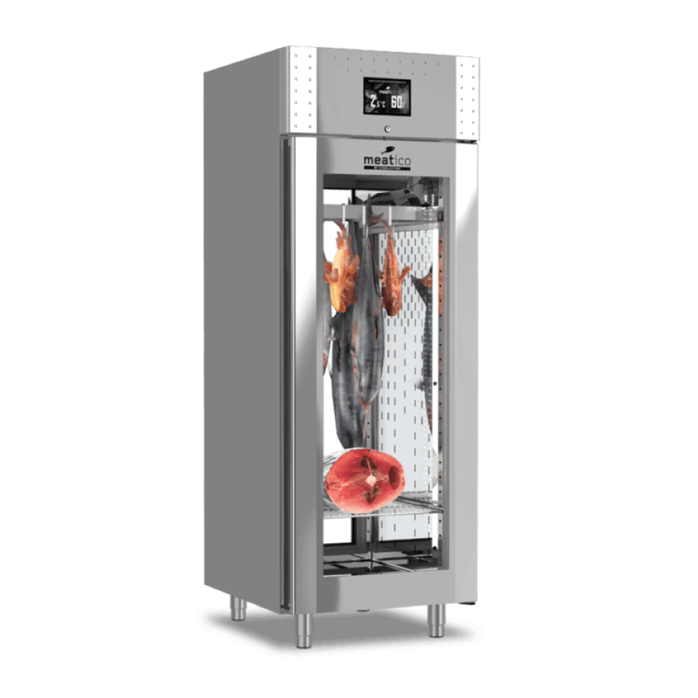 Everlasting Meatico FISH PANORAMA 700 VIP Fish Dry Aging Refrigerated Cabinet Single Glass Door