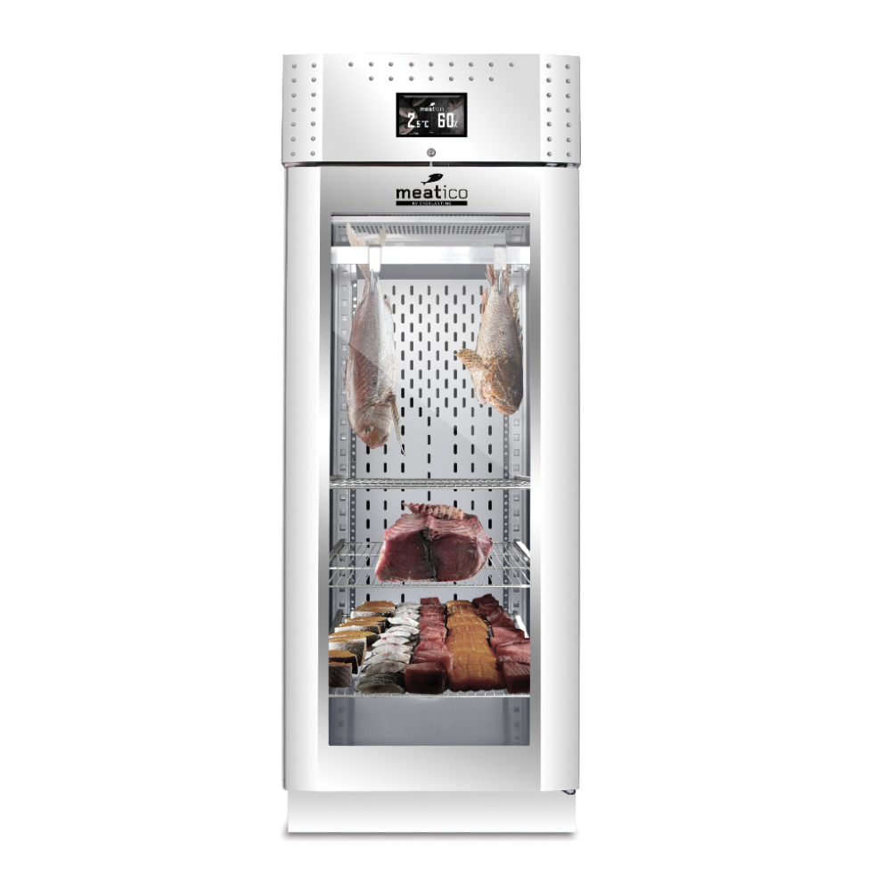 Everlasting Meatico FISH 700 VIP Fish Dry Aging Refrigerated Cabinet Single Glass Door