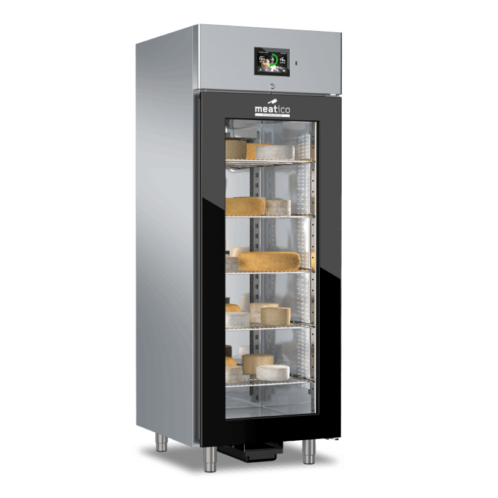 Everlasting Meatico ALL IN ONE 700 Glass Cheese Maturing Cabinet Single Glass Door
