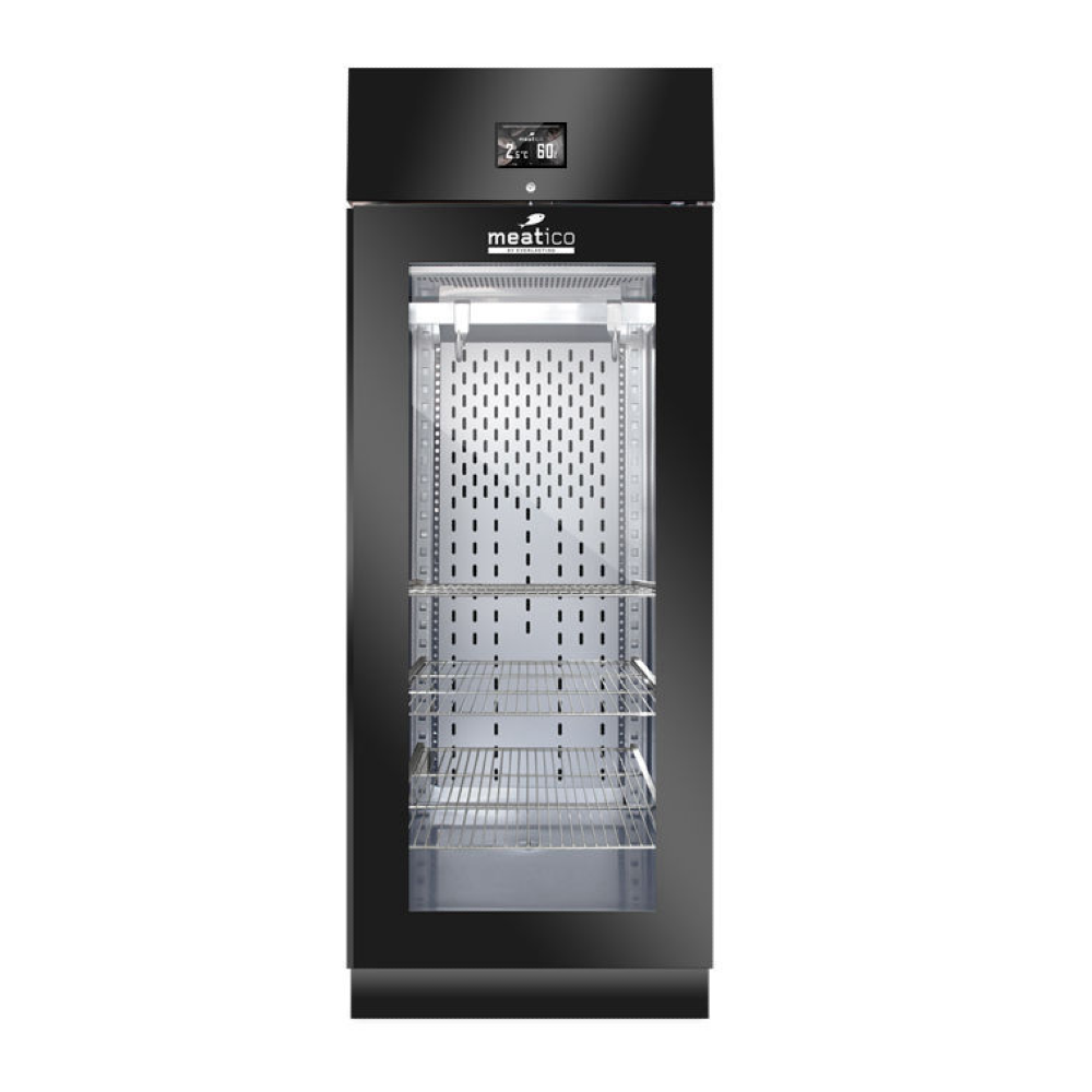 Everlasting Meatico FISH 700 Black Fish Dry Aging Refrigerated Cabinet Single Glass Door