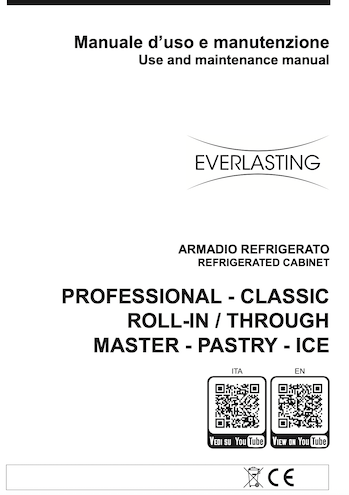 Everlasting Refrigerated cabinets PROFESSIONAL - REV.01 - 2024 06