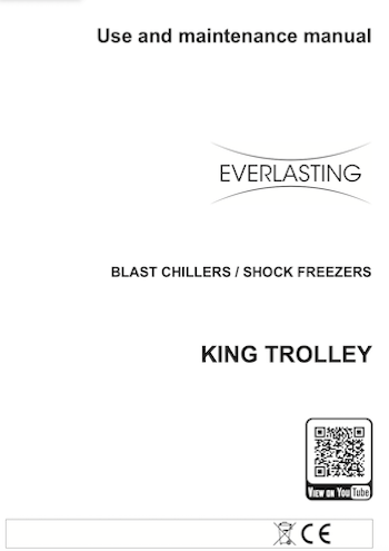 Everlasting Blast Chillers and Shock Freezers KING TROLLEY - REV.00 - 2024-09