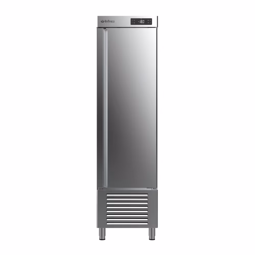 Infrico Slimline Freezer Upright Solid Single Door