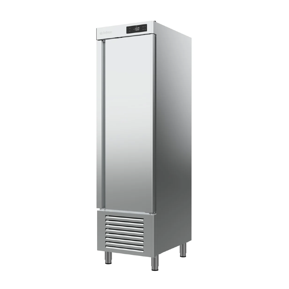 Infrico Slimline Freezer Upright Solid Single Door