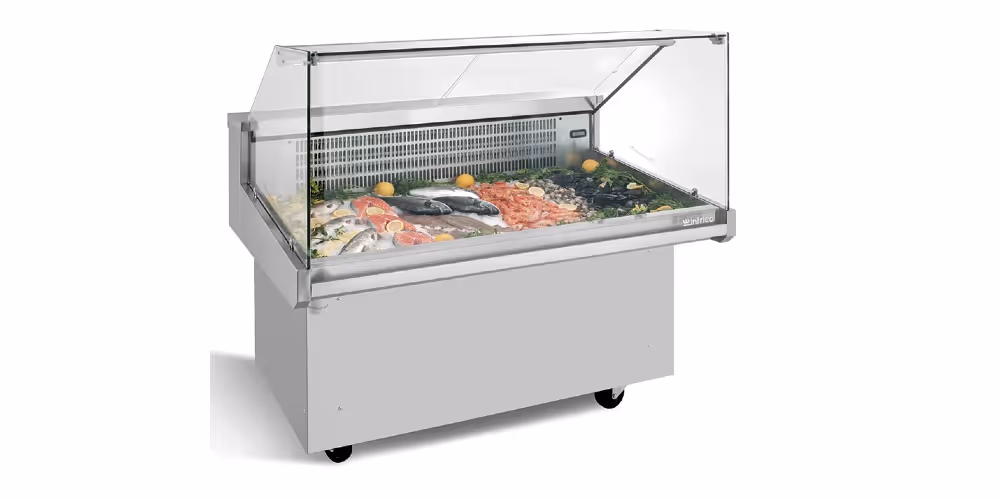 Infrico VRP Fish Serve Over Counter Straight Ventilated Evaporator Plug In