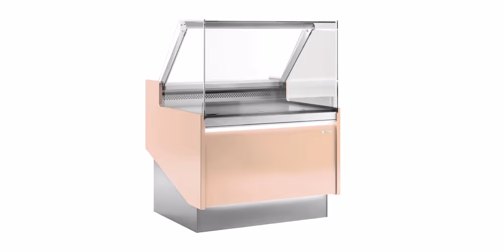 Infrico Lyon Pastry Serve Over Counter Straight Glass Ventilated Evaporator Plug In
