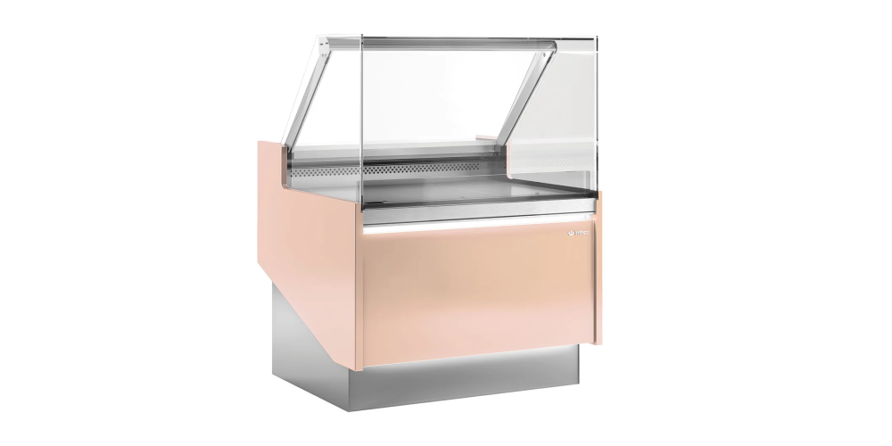 Infrico Lyon Pastry Serve Over Counter Straight Glass Ventilated Evaporator Plug In