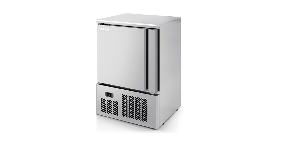Infrico ESC-50 Glass Froster Countertop with Solid Door