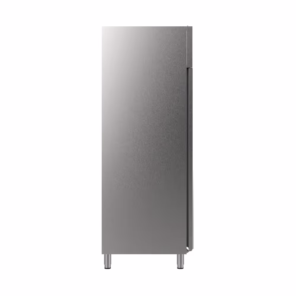 Infrico AGB1402 Fish Slimline Fridge Upright Solid Double Door