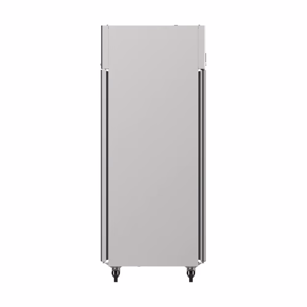 Infrico AGB 701 Pass Through Slimline Fridge Upright Solid 2 Door