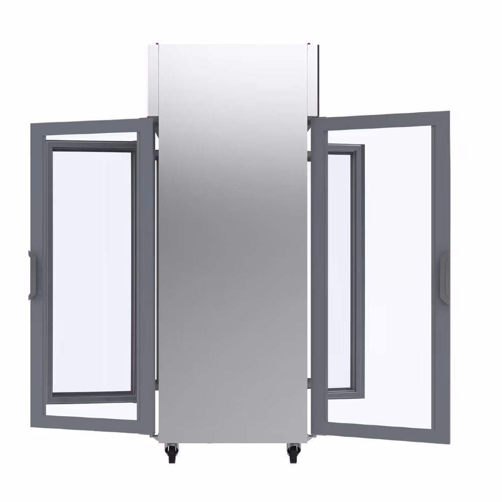Infrico AGB 1402 Pass Through Fridge Upright Glass 4 Door