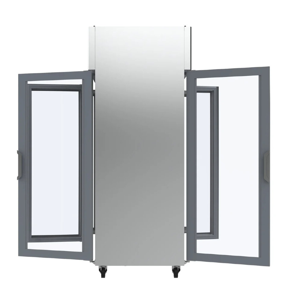 Infrico AGB 1402 Pass Through Fridge Upright Glass 4 Door
