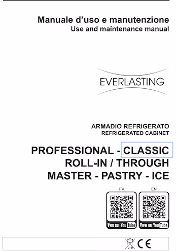 Everlasting Refrigerated cabinets CLASSIC - REV.01 - 2024-06