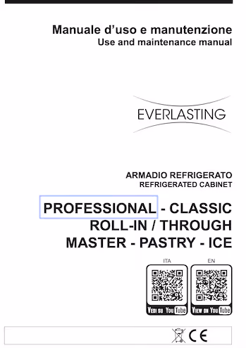 Everlasting Refrigerated cabinets PROFESSIONAL - REV.01 - 2024 06