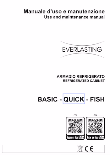 Everlasting Refrigerated cabinets QUICK - REV.00 - 2024 01