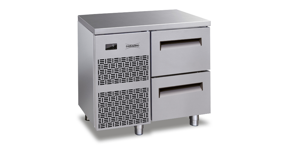 Everlasting EASY GN1/1 Fridge Under Counter Single Section with Drawers